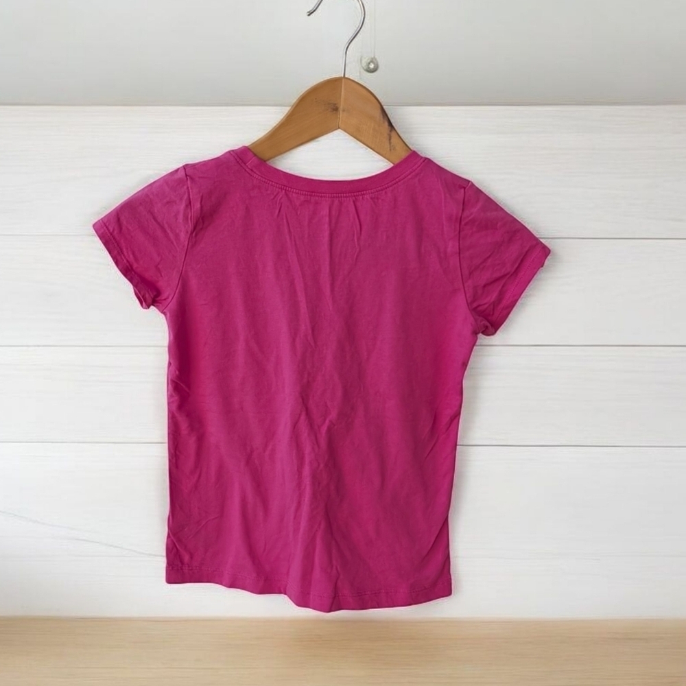 Carter's Girls  Pink Kids T Shirt My Dog is My Best Friend Cotton  Size 8 - Picture 2 of 8